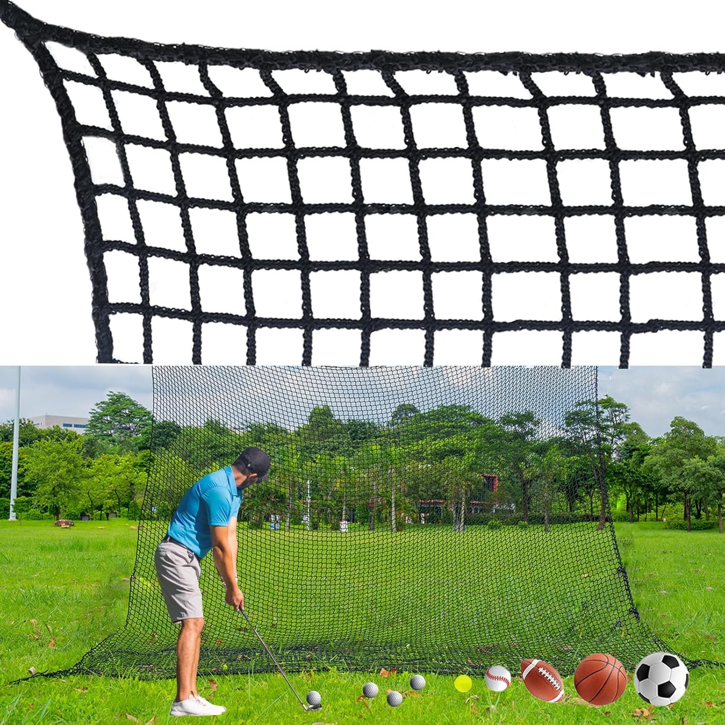 Wavemoon Multi-Sport Golf Net - Master Your Swings!