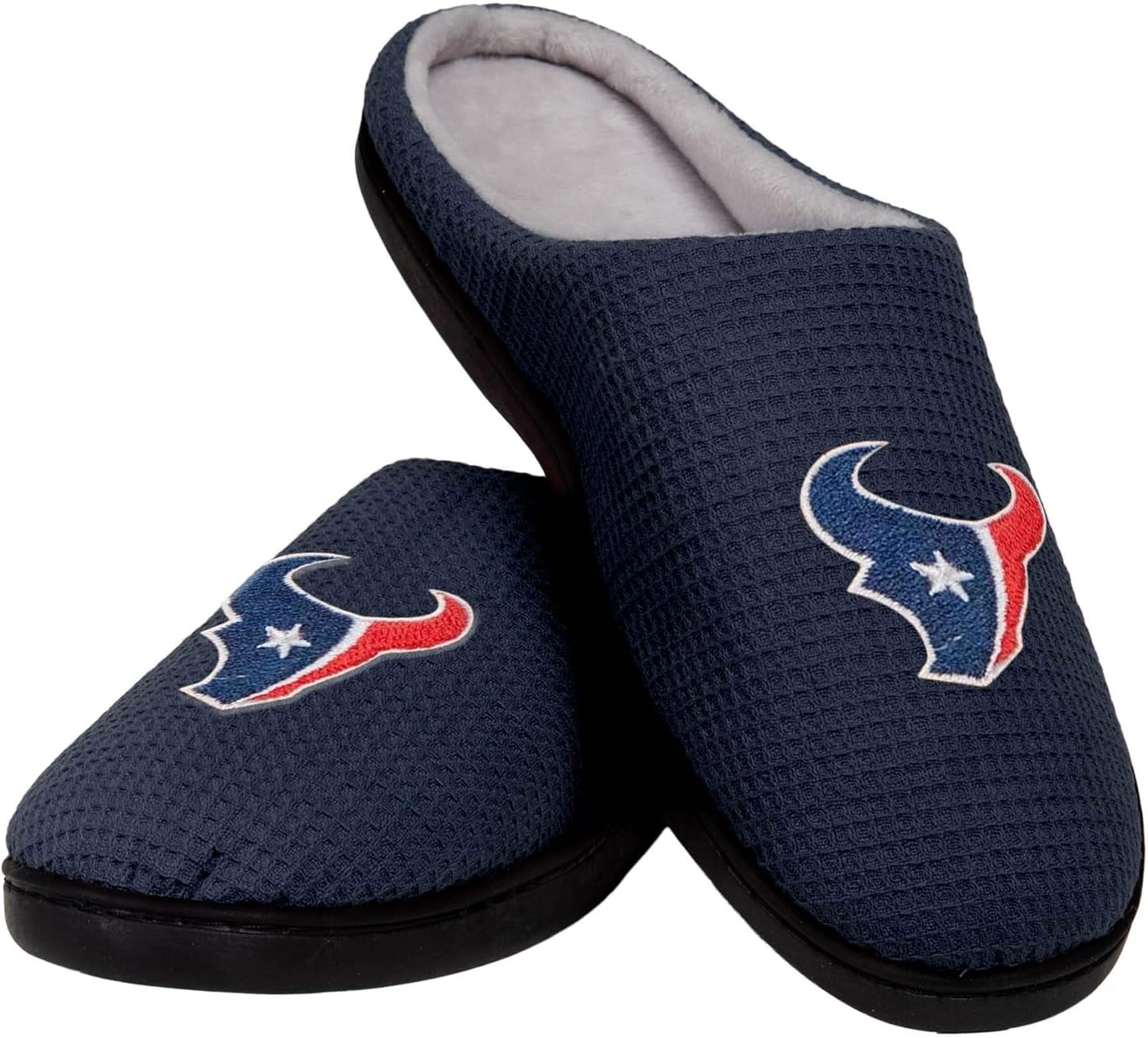 FOCO Men's NFL Team Logo Memory Foam Slide Slippers Review