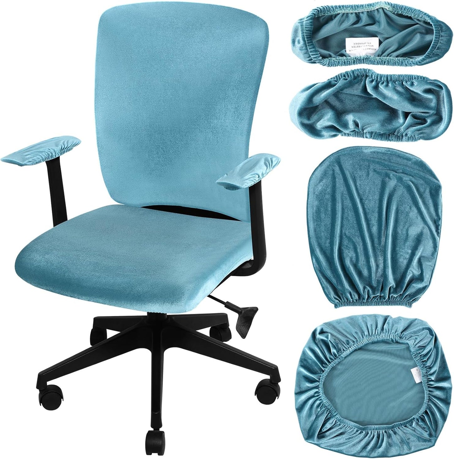Universal Chair Cover Set - Protect & Style Your Office Chair