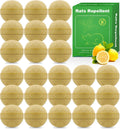 Natural Mouse Repellent Peppermint Oil 24 Pack - Long Lasting Rodent