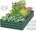 Raised Garden Bed Outdoor 6x3x1 ft Metal Galvanized - Durable Planter