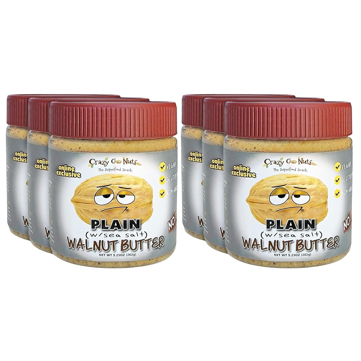 Crazy Go Nuts Walnut Butter - Healthy Keto Vegan Snack Option