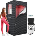 Eitpaw Home Steam Sauna: Relax & Detoxify with RGB Light