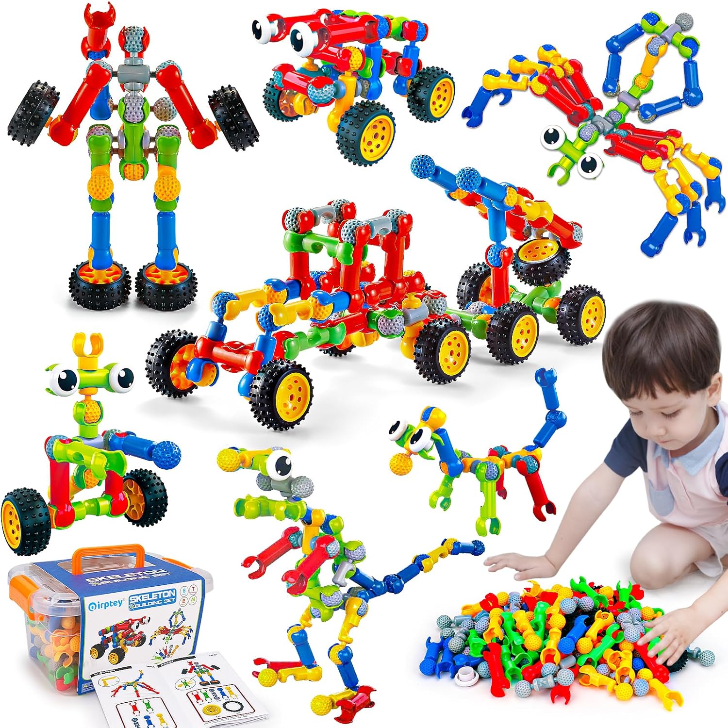 125 Pc STEM Building Toys - Engaging Educational Fun!