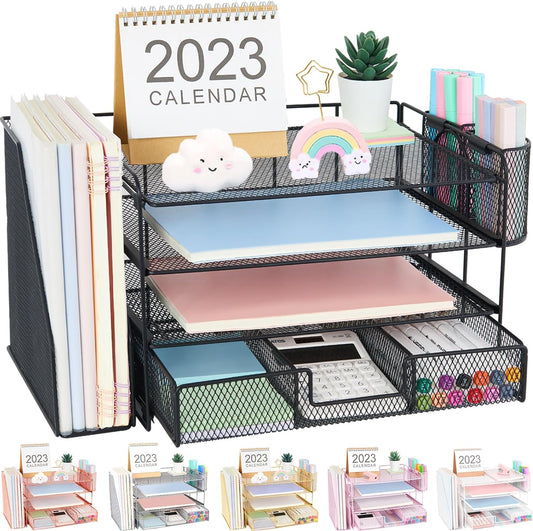 OPNICE File Drawer & Desk Organizer Set