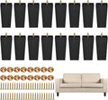 TURSTIN Furniture Legs Plastic Sofa Legs 5.7 in - Easy Install