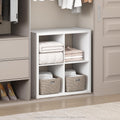 Furinno Cubic Open Back 4-Cube Closet Organizer - Versatile Storage