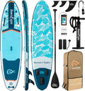 InnoExpo 11ft Inflatable Stand Up Paddle Board - Wide Stable SUP