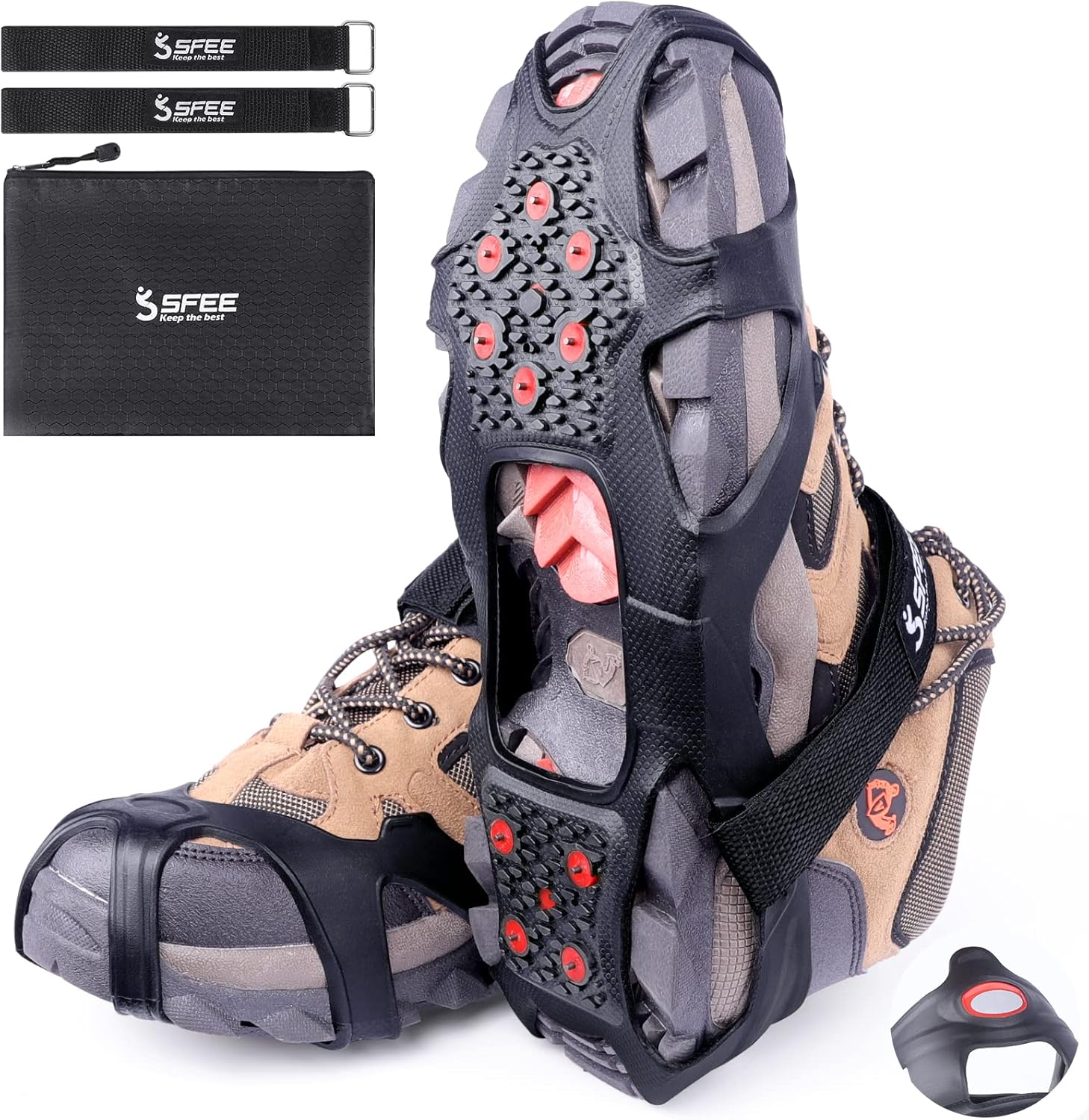 Sfee V3 Ice Cleats - Unbeatable Traction!