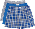 Tommy Hilfiger Men's Cotton Classic 3-Pack Woven Boxer - Roomy Fit