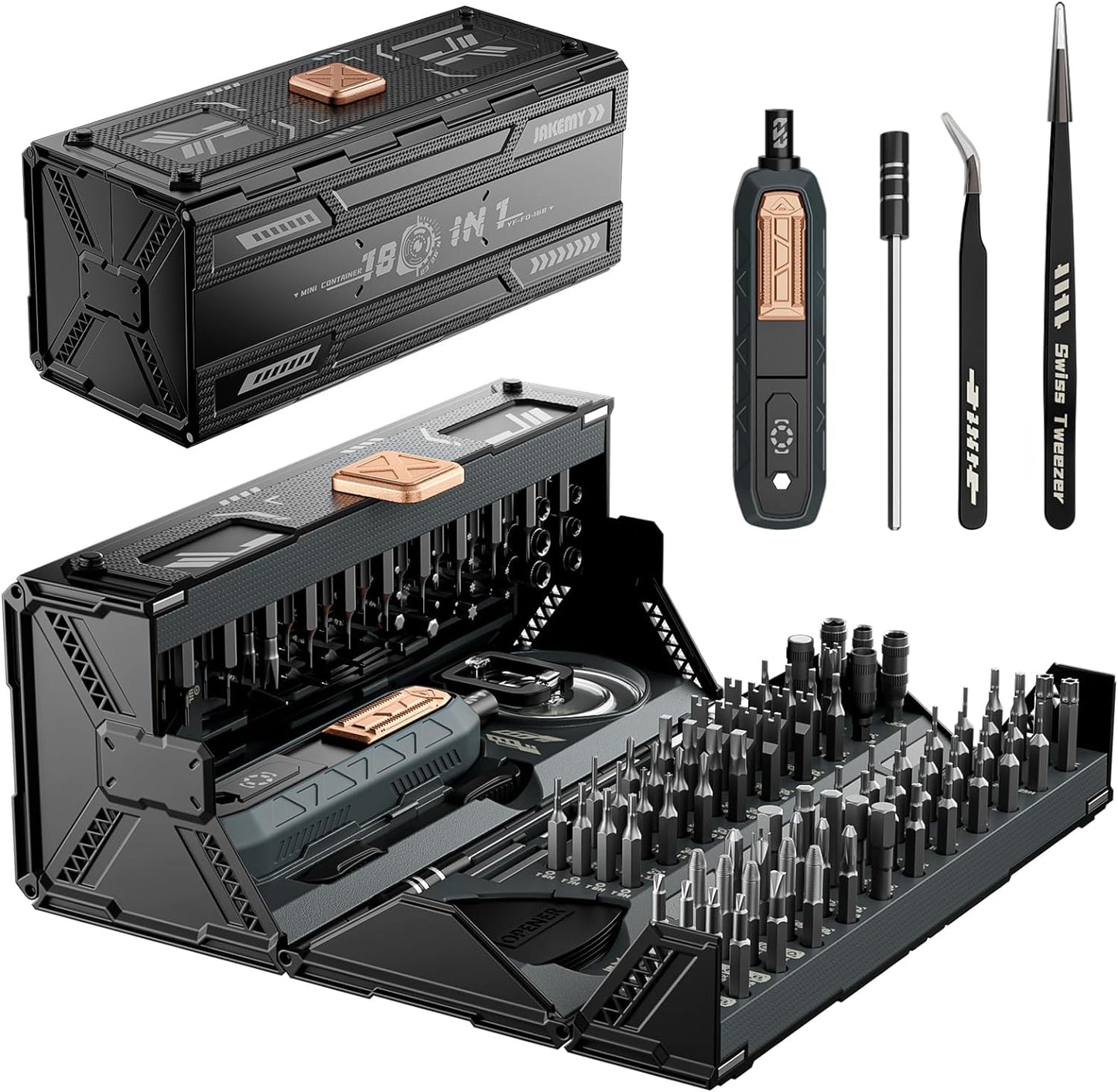 Precision Screwdriver Set with 21 Kinds of Magnetic Bits
