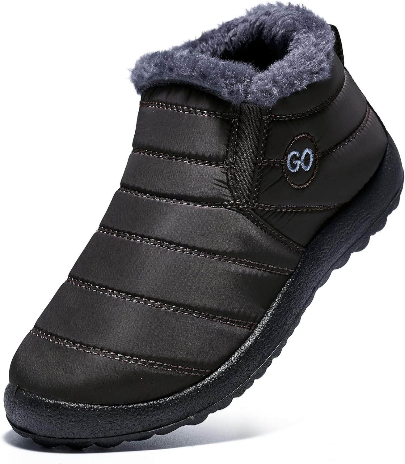 Womens Snow Boots with Warm Fur Lining and Waterproof Design