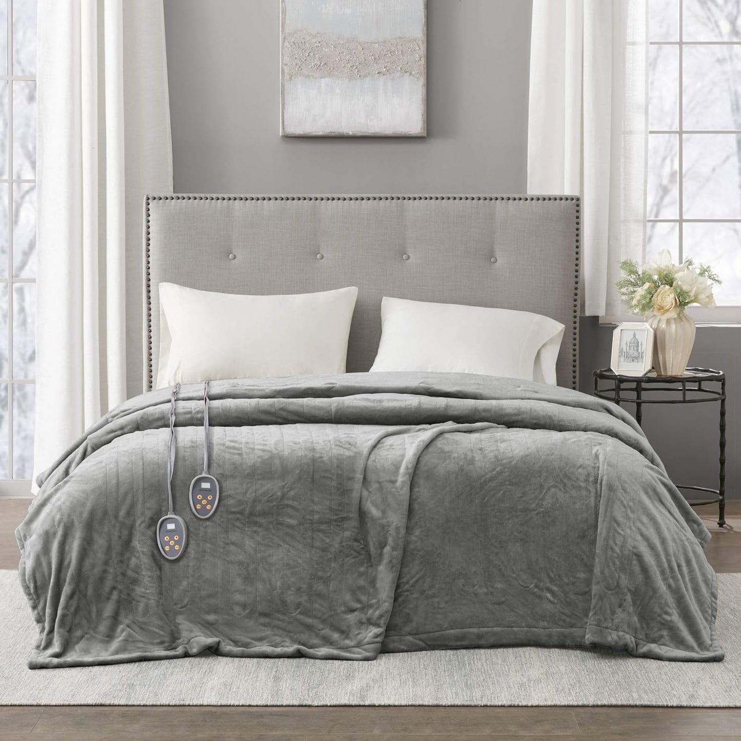 Beautyrest Heated Electric Blanket for Cold Weather Comfort
