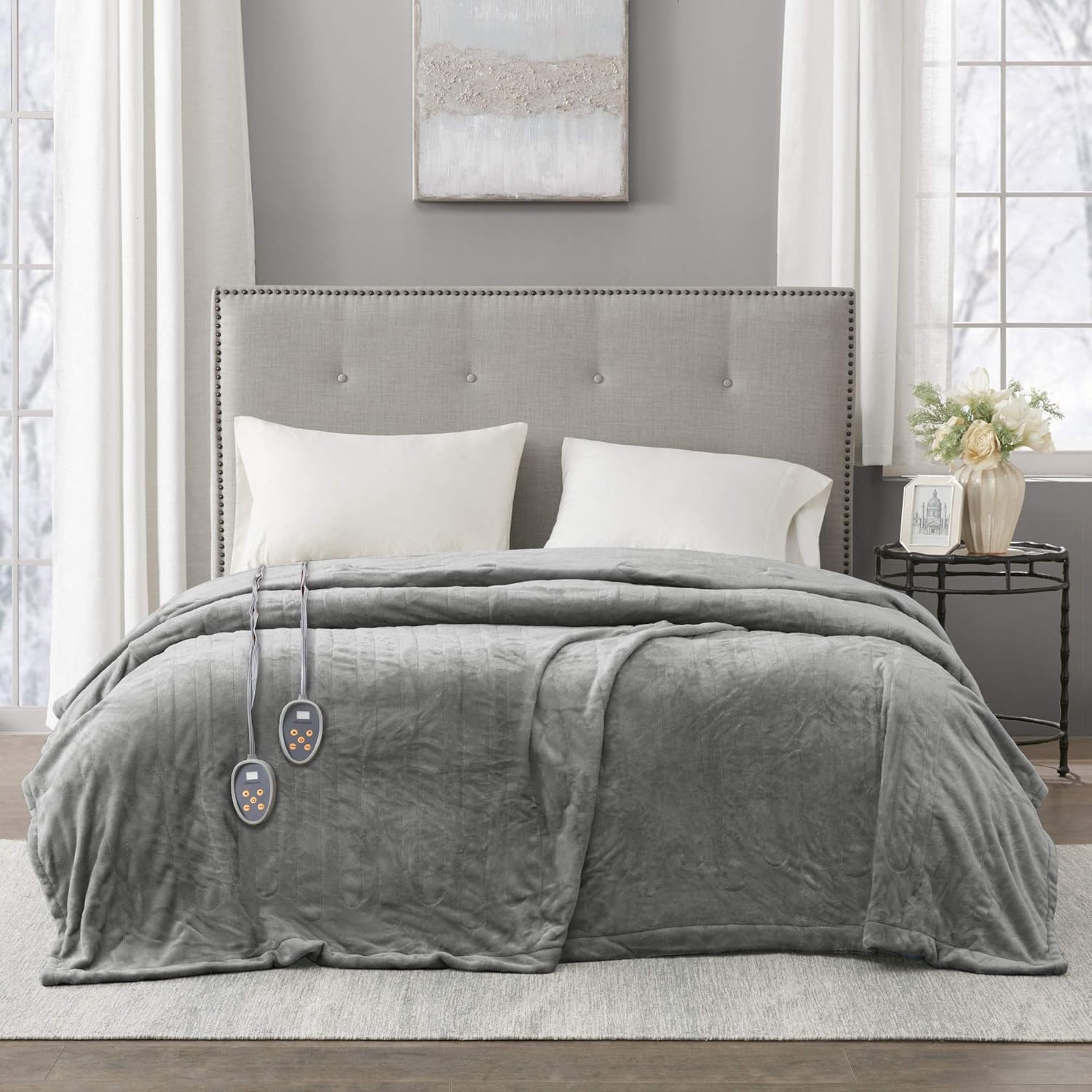 Beautyrest Heated Electric Blanket for Cold Weather Comfort