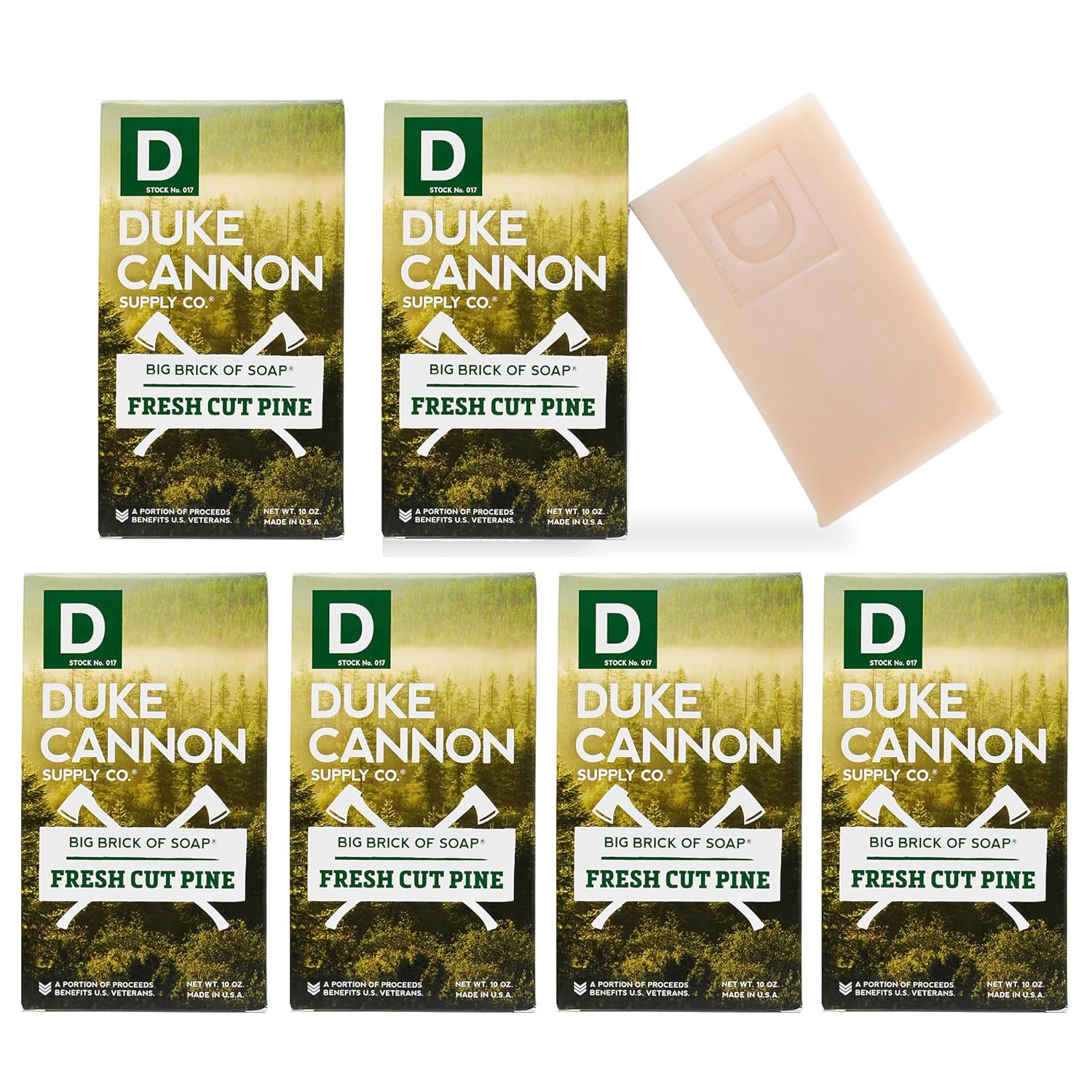 Duke Cannon Big Brick of Soap for Men - 10 oz Extra Large Bar