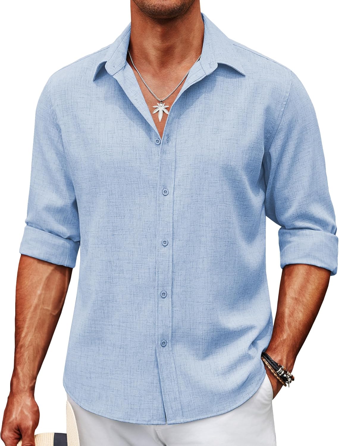 COOFANDY Men's Casual Button Down Shirt for Every Occasion