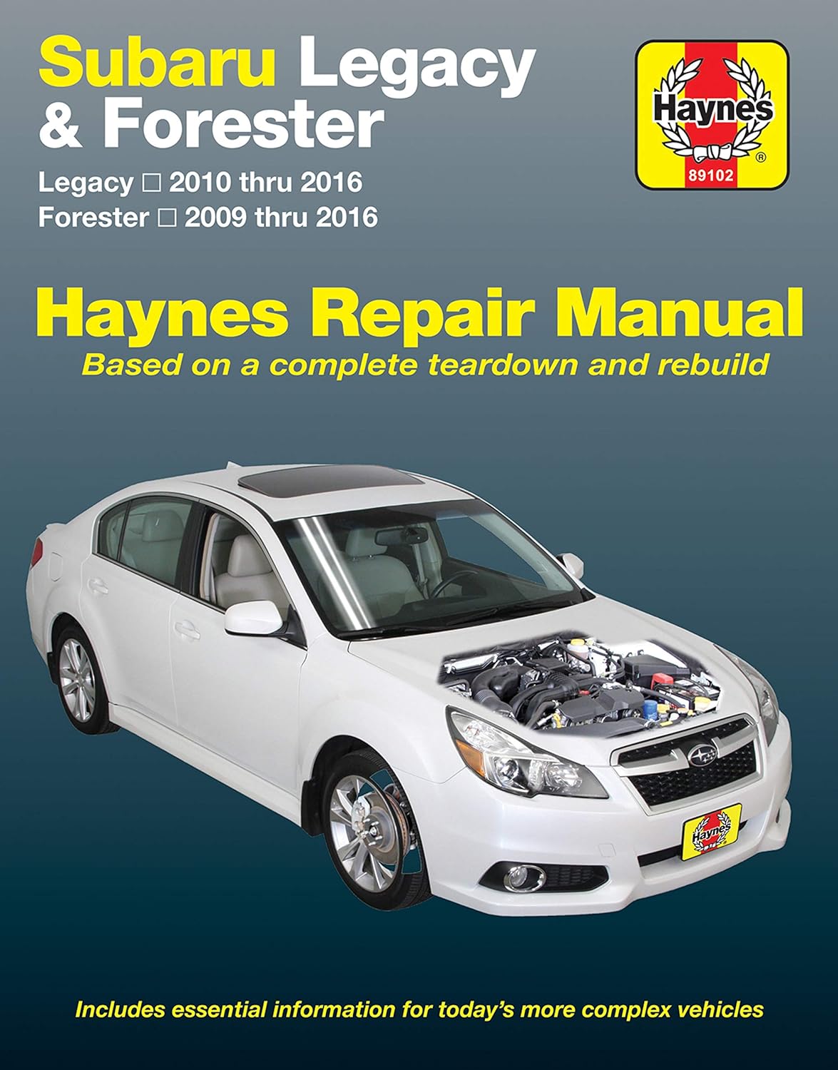 Subaru Legacy & Forester Haynes Repair Manual for DIY Enthusiasts