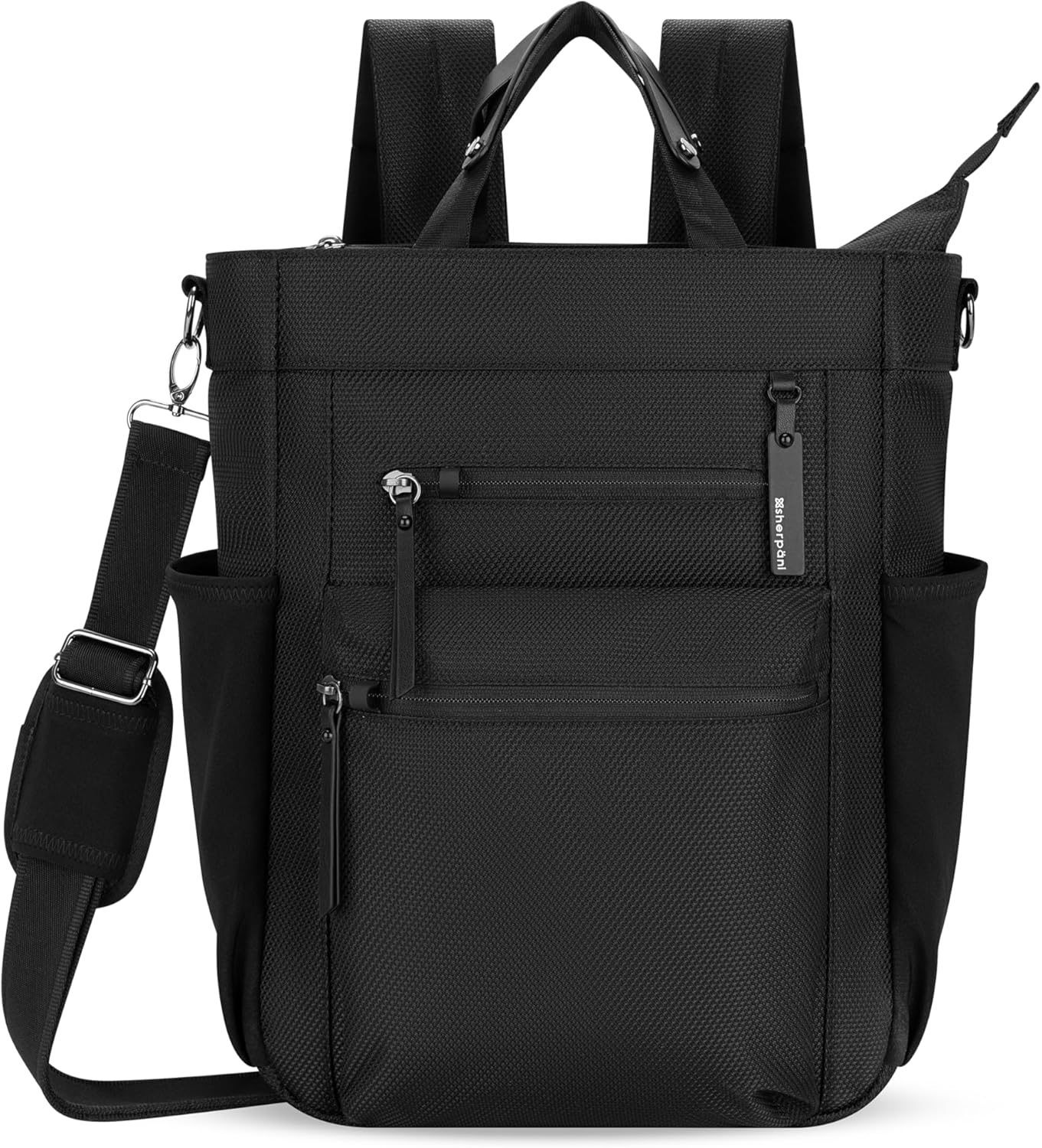 Soleil Anti Theft Convertible Backpack - Stylish 3 in 1 Tote Bag