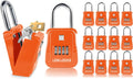1500 Key Lock Box with Code - Heavy-Duty Outdoor Key Safe