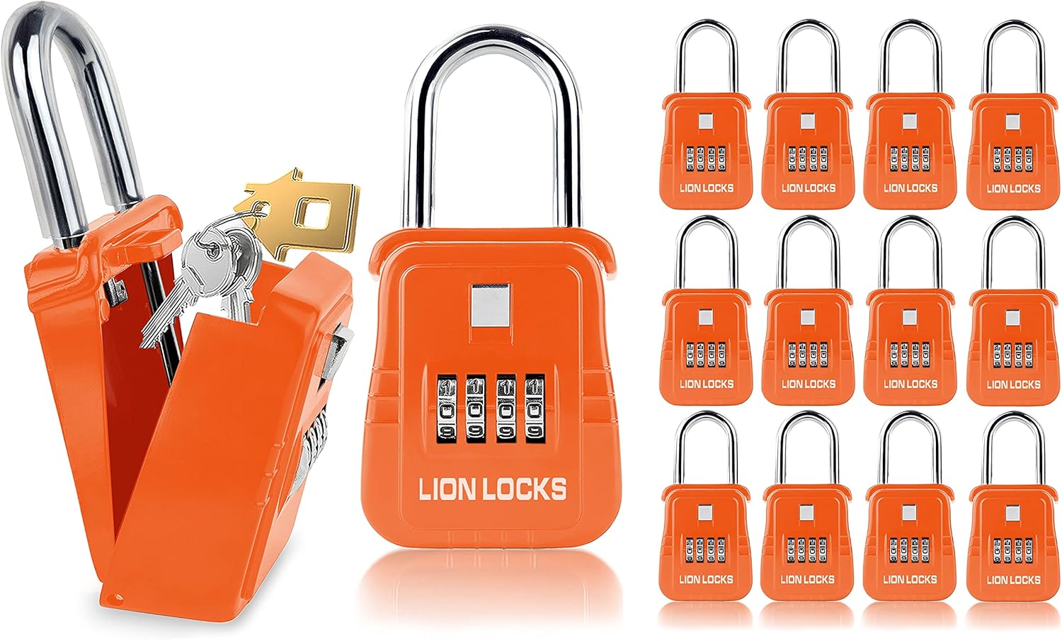 1500 Key Lock Box with Code for Secure Outdoor Access