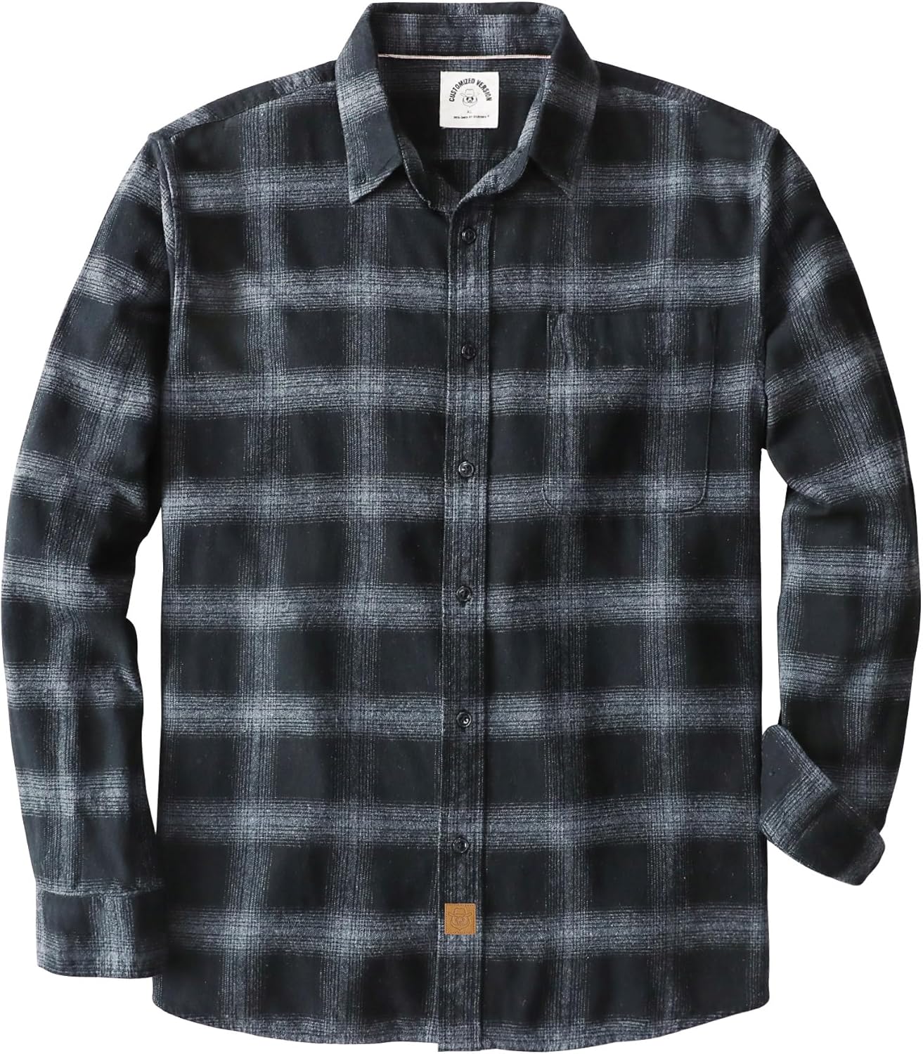 Dubinik Flannel Shirt for Men - 100% Cotton Soft Casual Wear