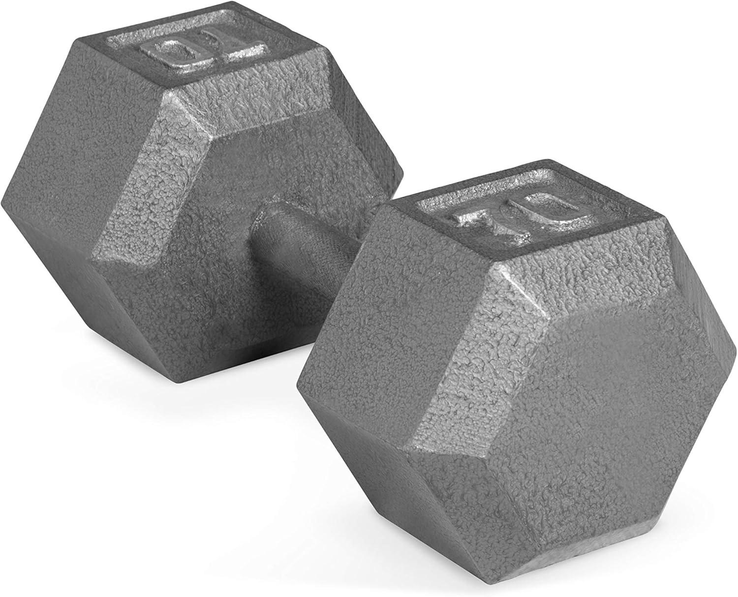 CAP Barbell Cast Iron Hex Dumbbell for Versatile Workouts