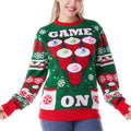 Giggling Getup Ugly Christmas Sweater LED Pullover - Fun Party Gear