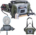 Goture Waterproof Fishing Waist Pack - IPX8 9L Tackle Bag