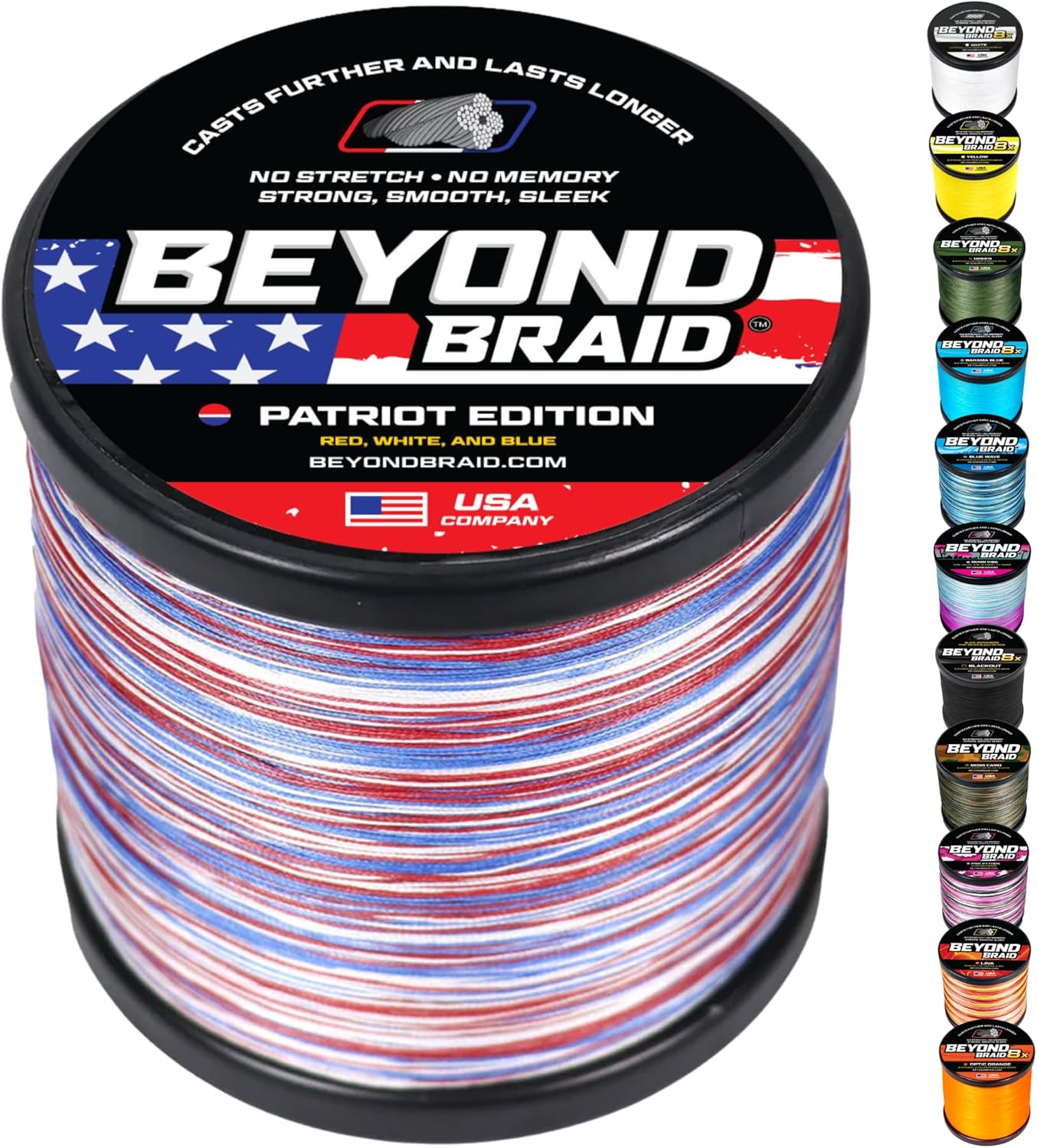 Beyond Braid Braided Fishing Line - Super Strong & Durable