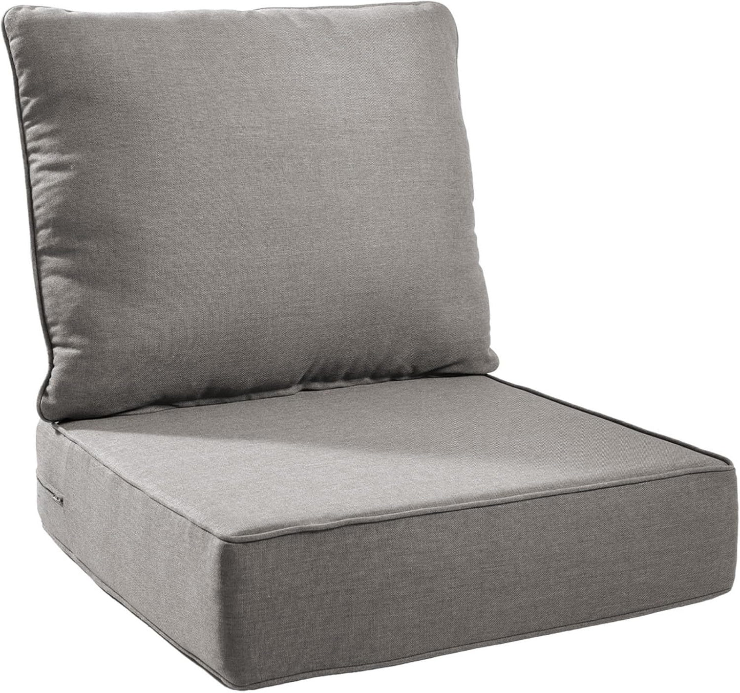 6-Inch Thick Outdoor Chair Cushions for Patio Furniture Comfort