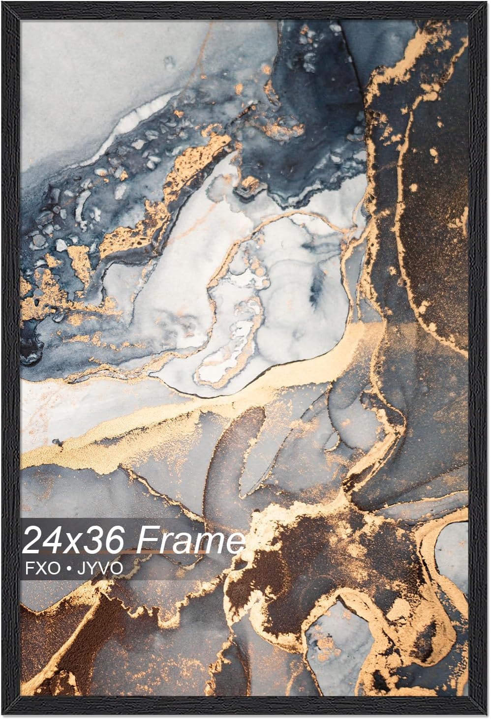 Engineered Wood 24x36 Frame for Stunning Poster Displays