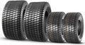 MaxAuto Lawn Mower Turf Tires Set of 4 for Garden Equipment