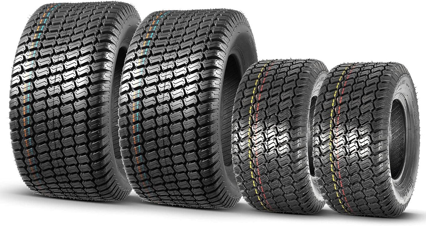 MaxAuto Lawn Mower Turf Tires Set of 4 for Garden Equipment