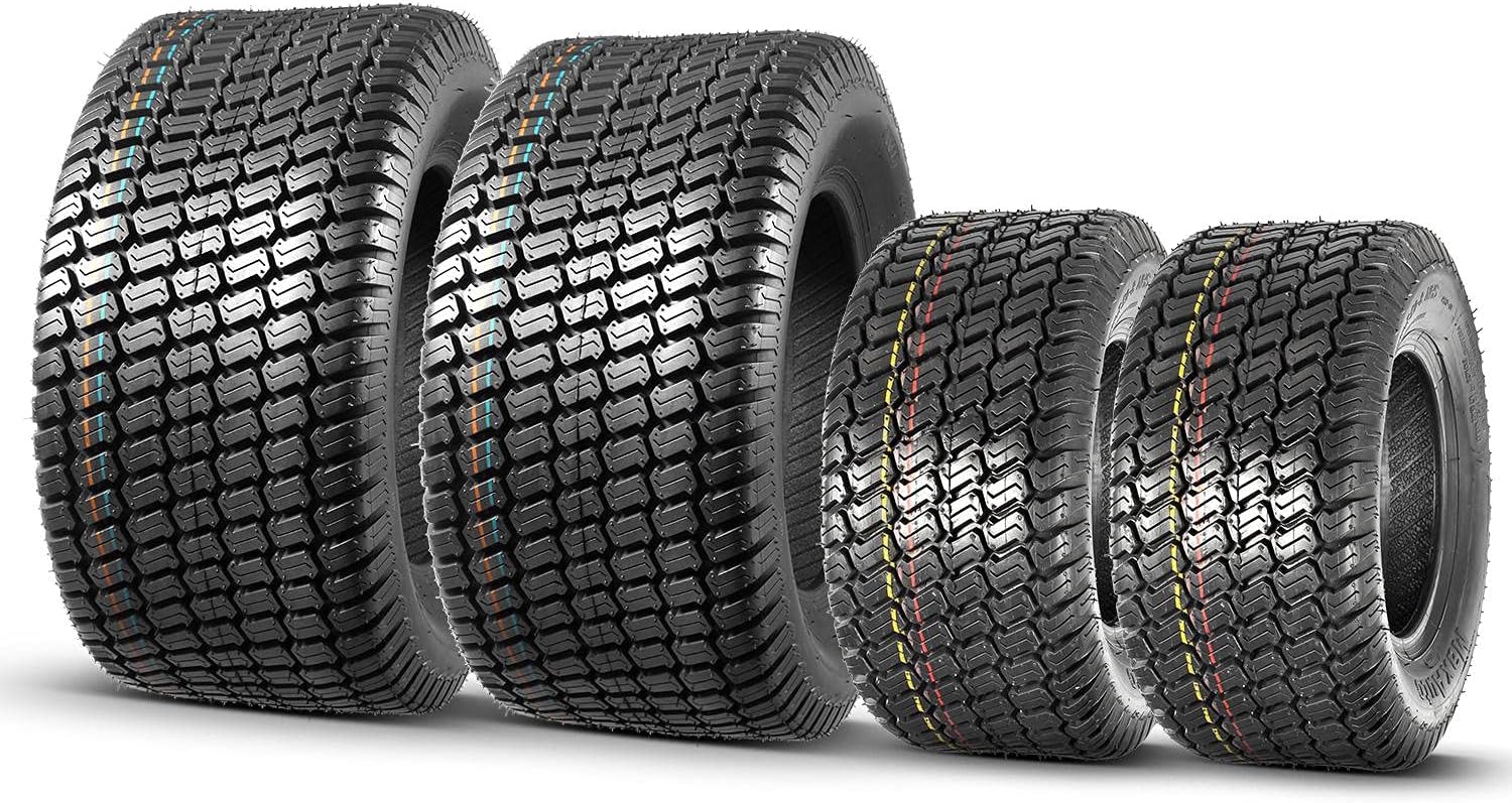 MaxAuto Lawn Mower Turf Tires Set of 4 for Garden Equipment