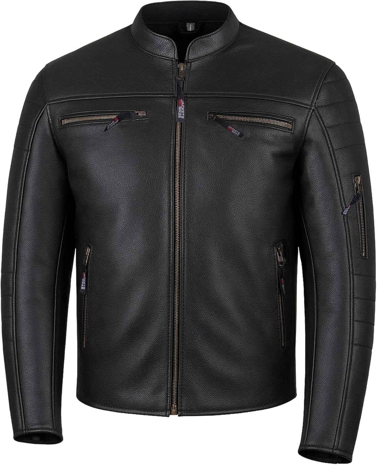 REVOLT Men's Motorcycle Jacket - Premium Buffalo Leather Gear