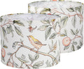 Fabric Lamp Shades Set of 2, 13Inch Medium Lamp Shades