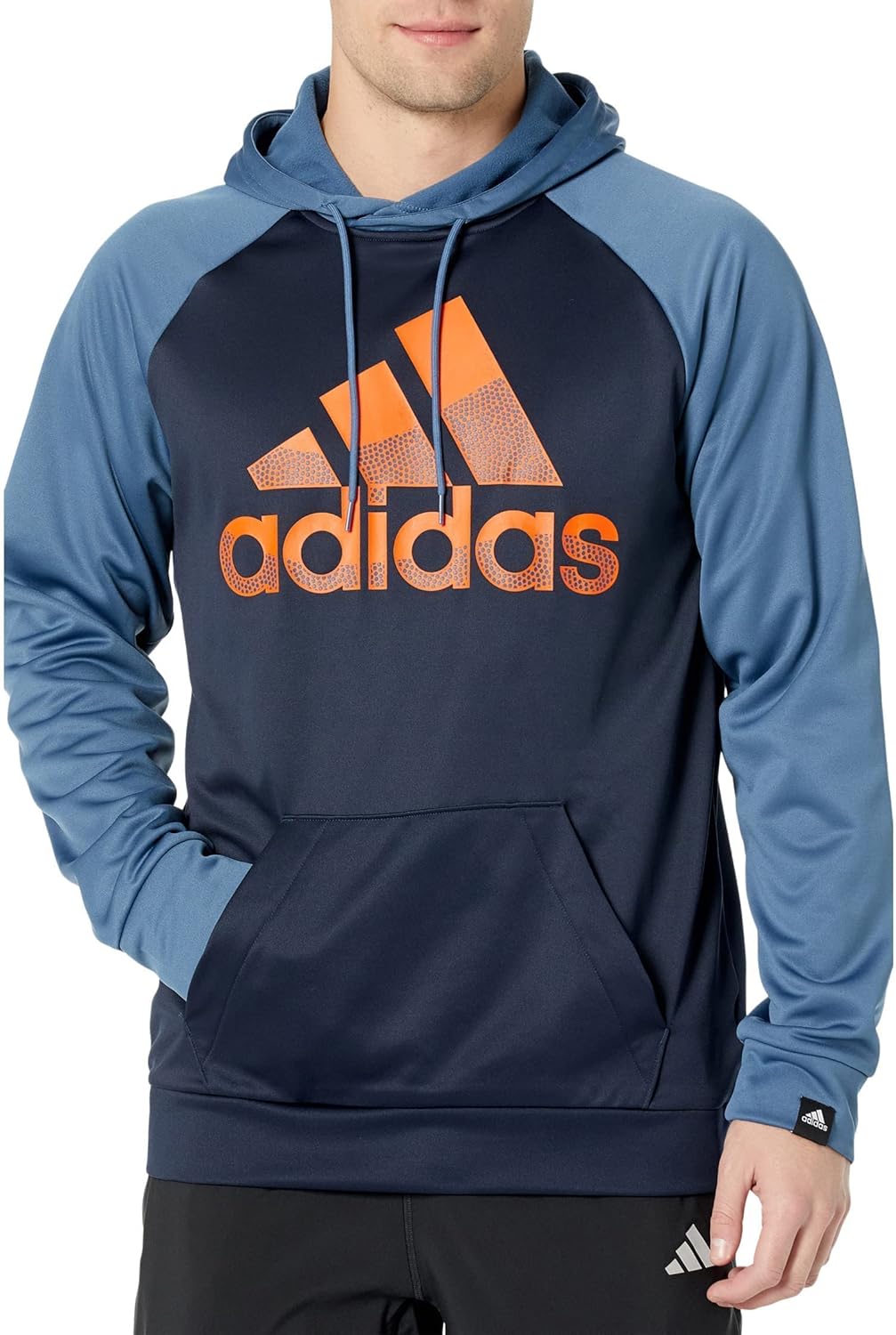 adidas Big Logo Hoodie, Ink, 2XL Tall