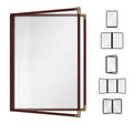Goodsmart Restaurant Menu Covers 25 Pack Burgundy 8.5in x 11in