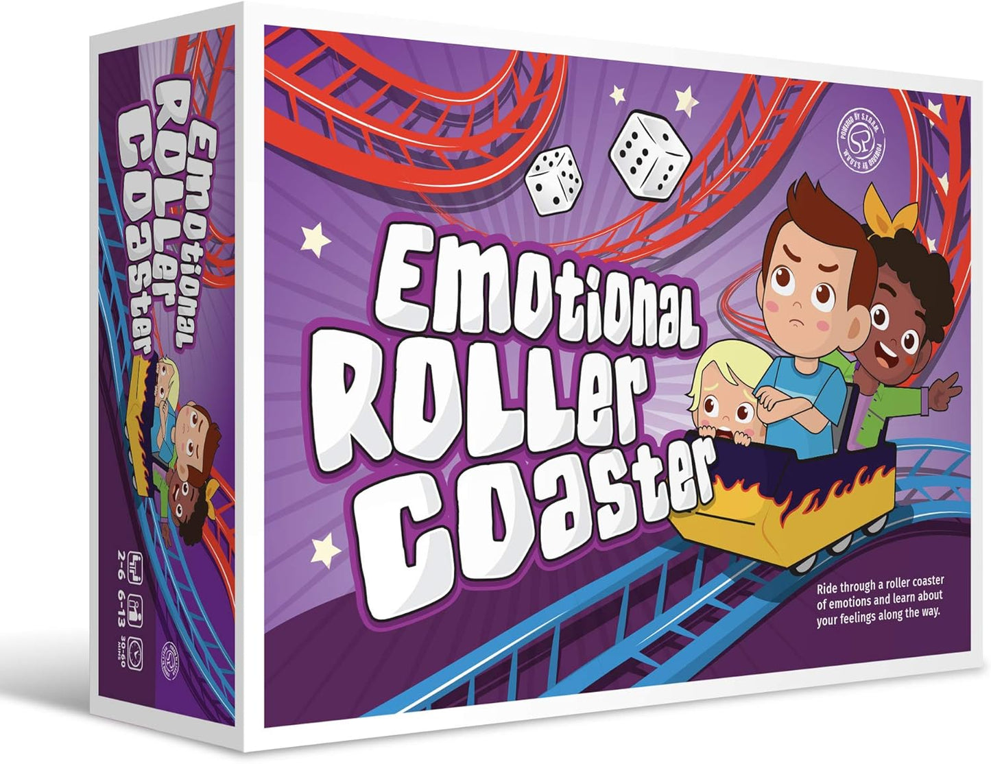 Emotional Rollercoaster Anger Management Board Game for Kids