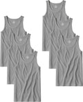 Men's Cotton A-Shirt Tanks - Tag Free 100% Combed Cotton Comfort