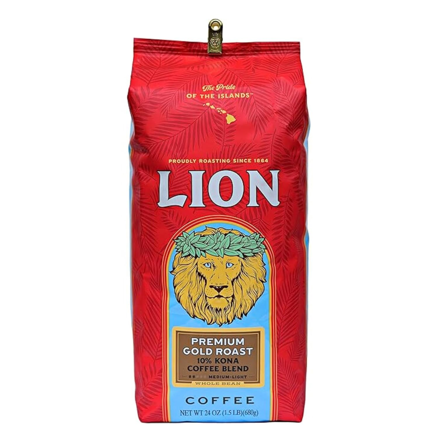 Lion Coffee Premium Gold Roast Whole Bean Coffee Review