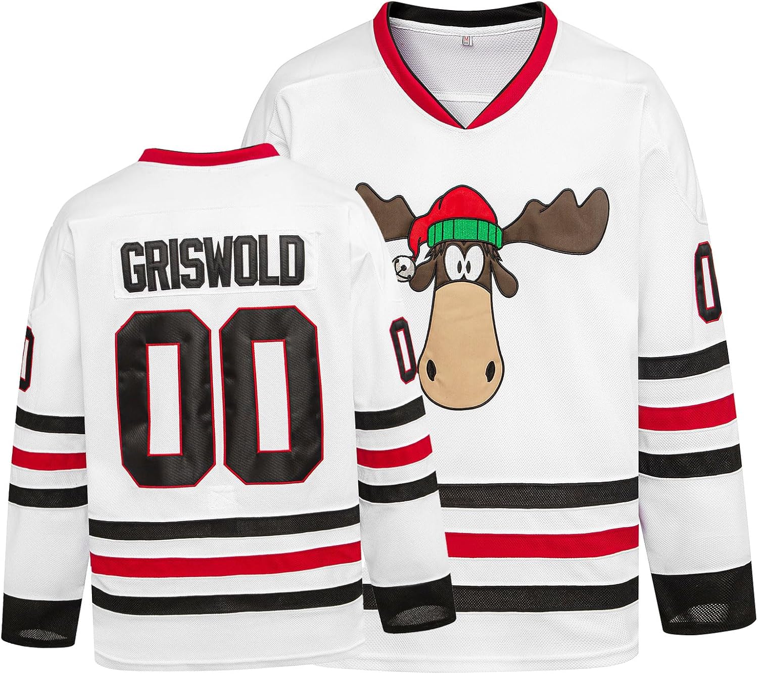 YWIES Griswold #00 Movie Christmas Hockey Jerseys for Fans