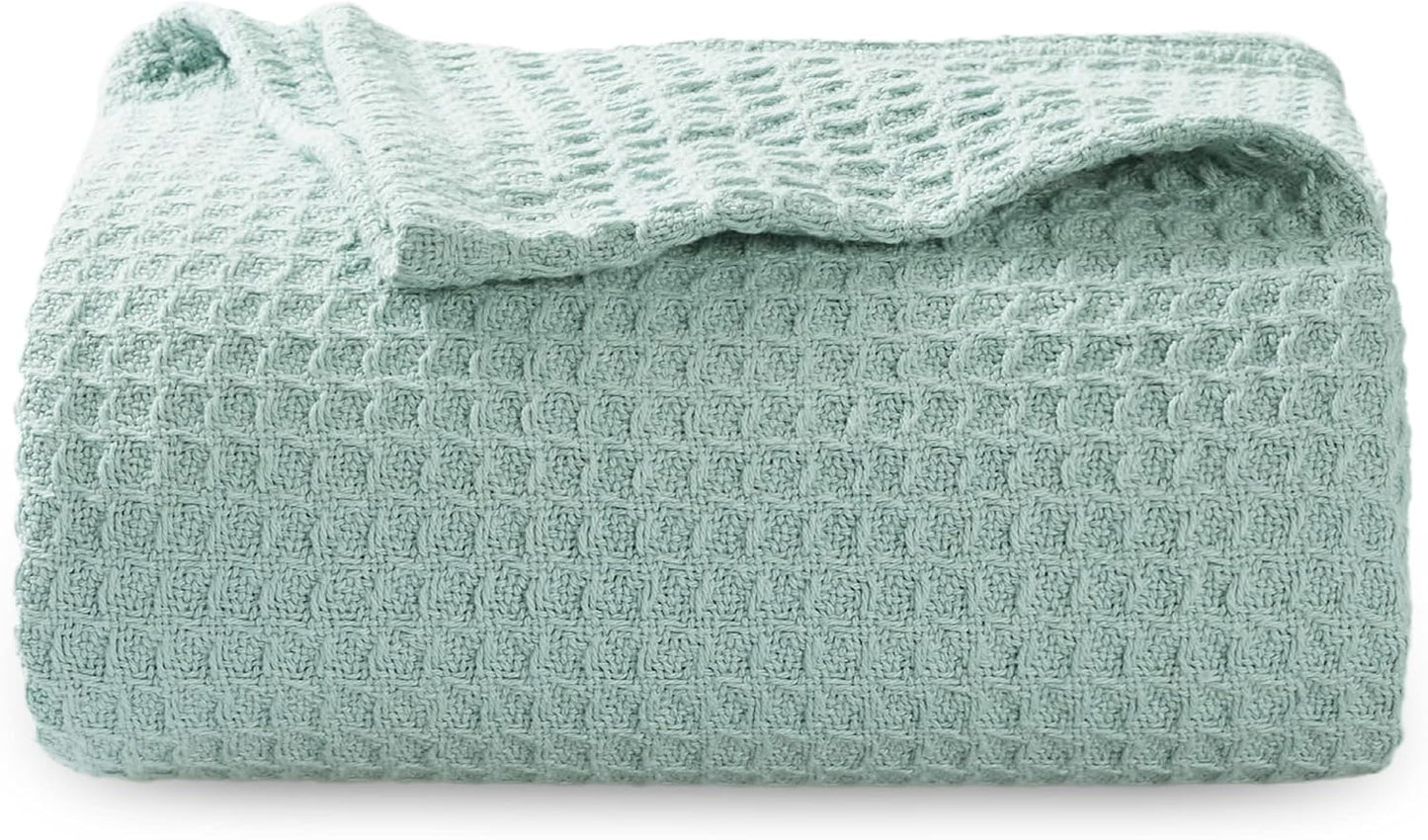 Bedsure Gentlesoft Cotton Blanket for Twin XL Dorm Room Use