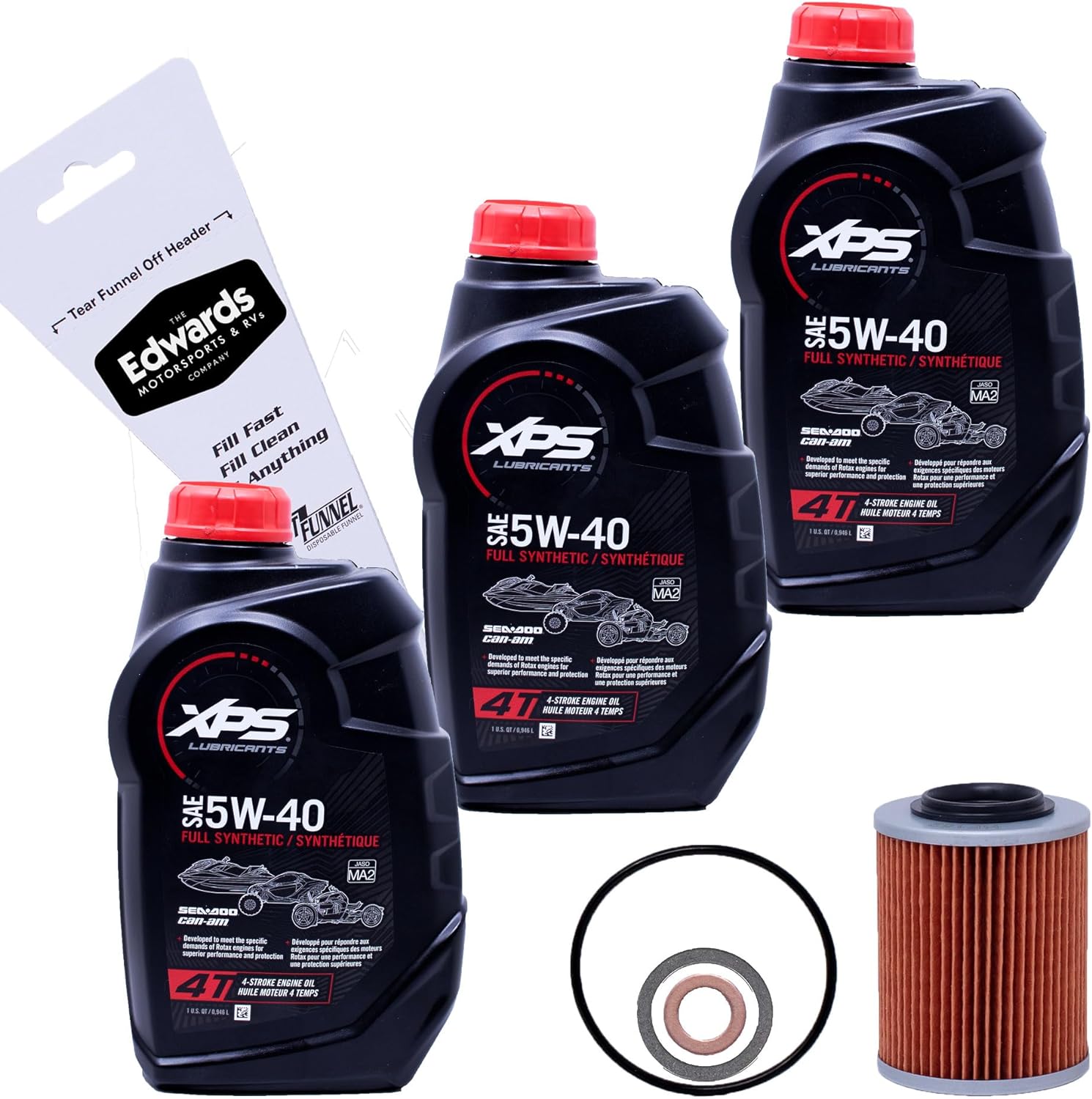 Can-Am Outlander ATV Oil Change Kit for 570 600 650 850 Models