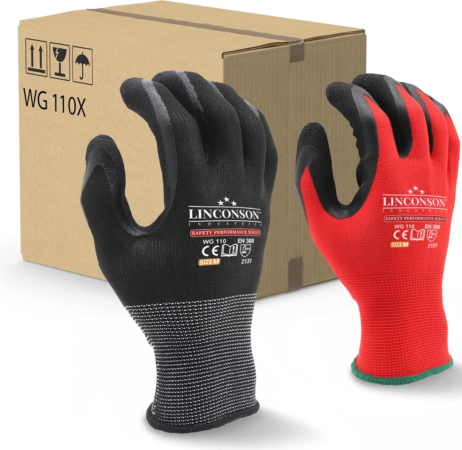 Safety Performance Series Work Gloves for Construction and Mechanics