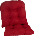 Klear Vu Gripper Overstuffed Dining Chair Cushions - Comfy 17x17