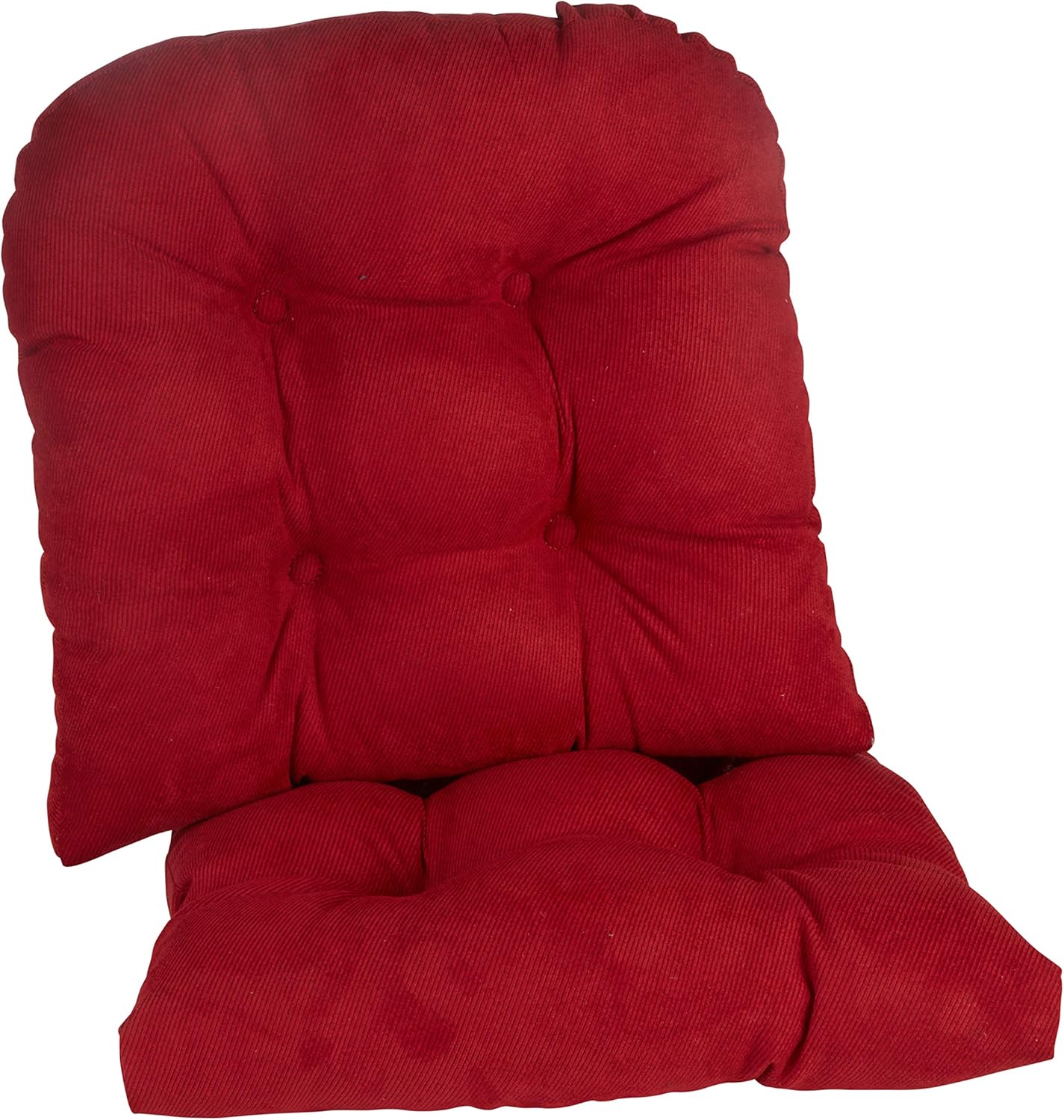 Klear Vu Gripper Overstuffed Non-Slip Dining Chair Cushions