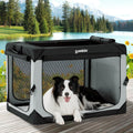 36 Inch Collapsible Dog Crate for Large Dogs - Portable Soft Travel