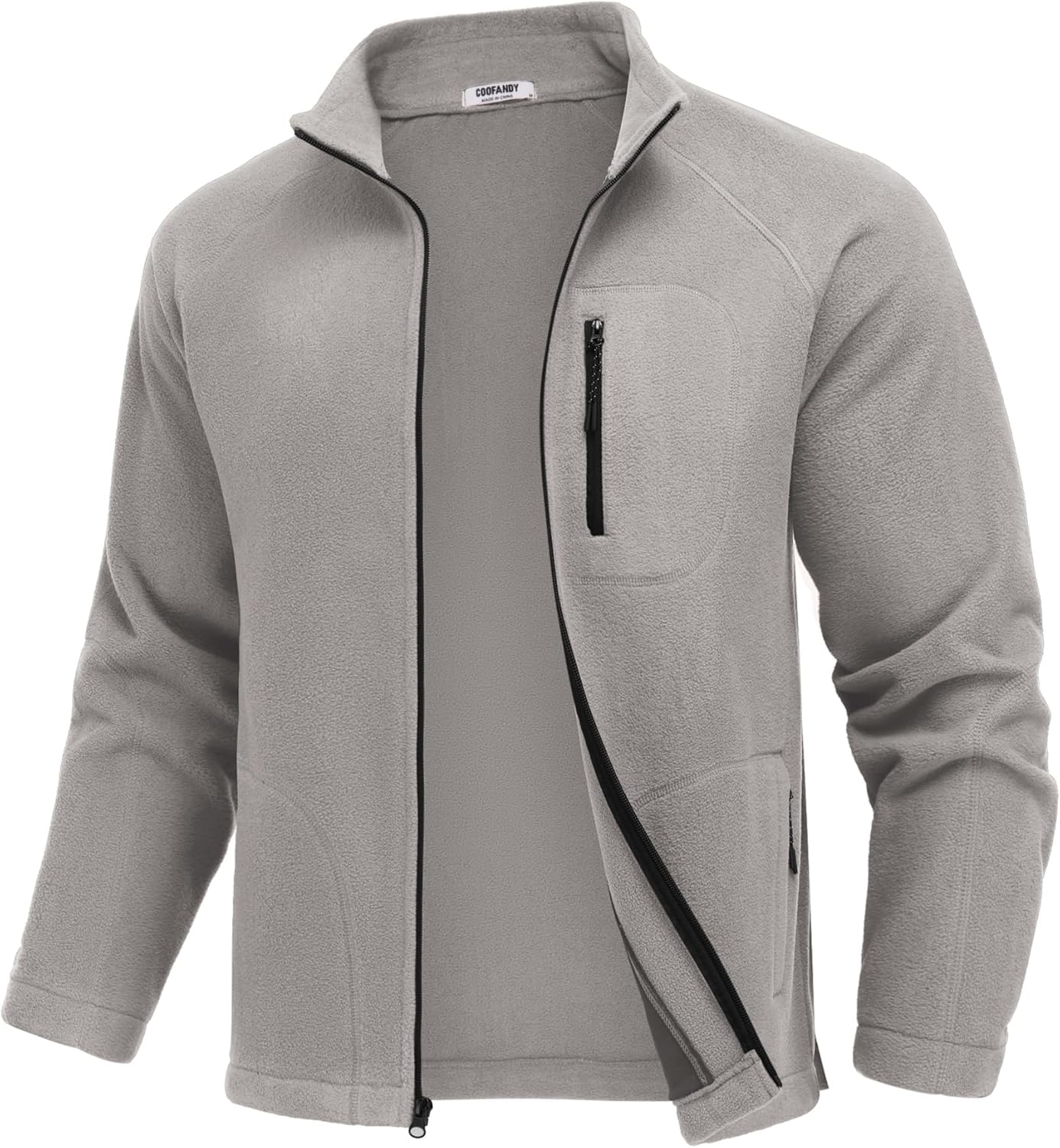 COOFANDY Men's Fleece Jackets for Comfort and Style Outdoors
