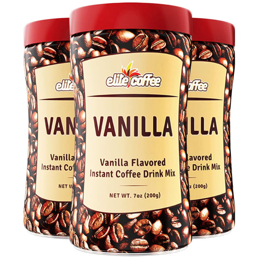 Elite Vanilla Instant Coffee Trio - Gluten-Free!